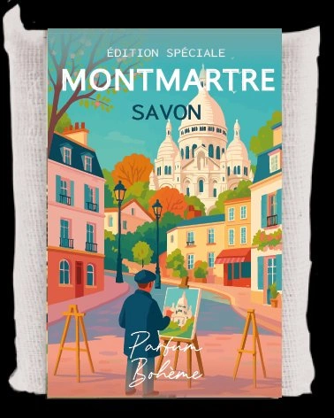 Мыло твердое MONTMARTRE, 100 гр, аромат цветочный