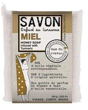 Мыло твердое MIEL, 100 гр, медовый аромат