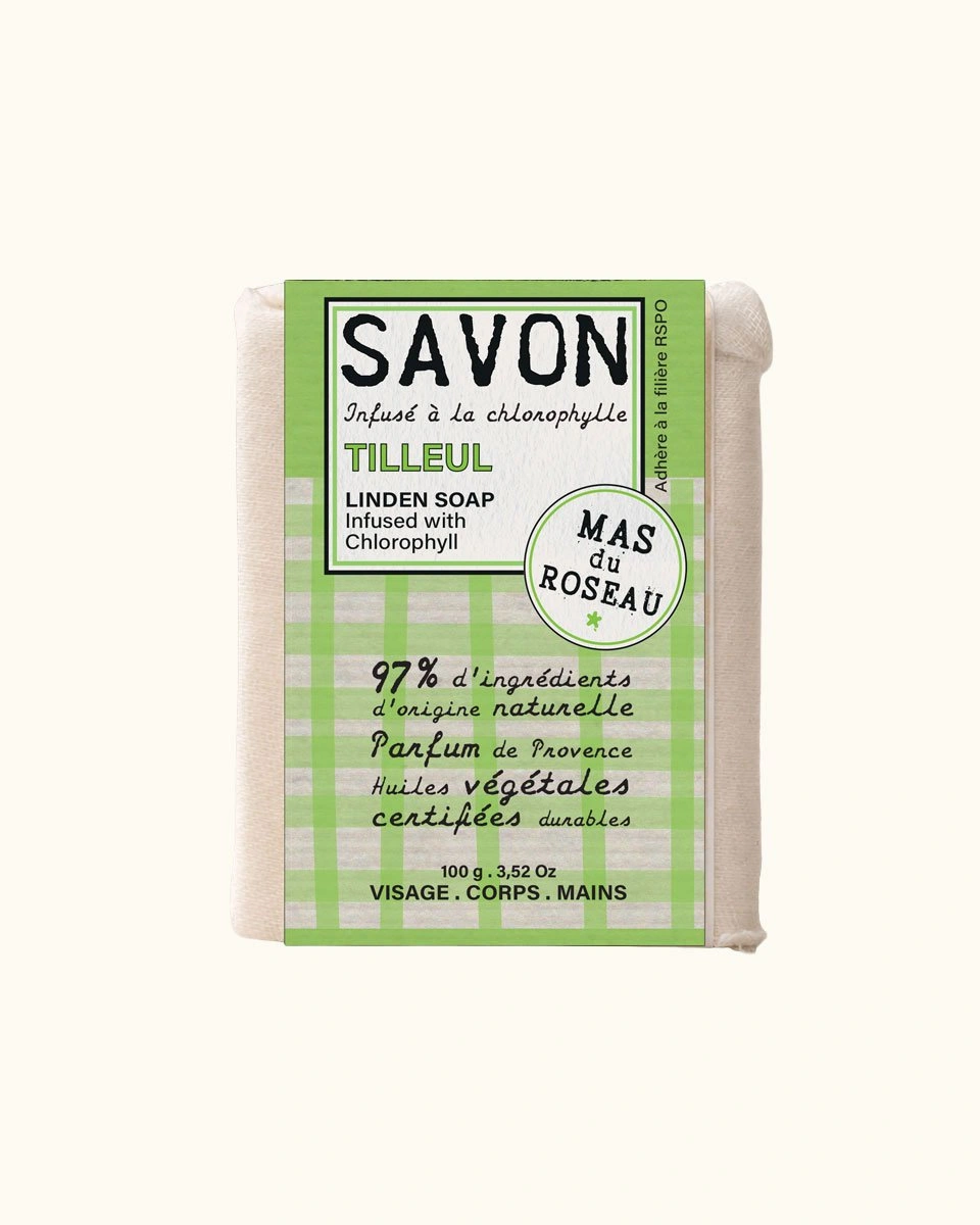 Мыло твердое TILLEUL 100 гр, аромат липа
