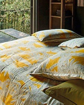 Постельное бельё OASIS soleil желтый пододеяльник 200х220 простынь 280х320 наволочка 50х75*2шт