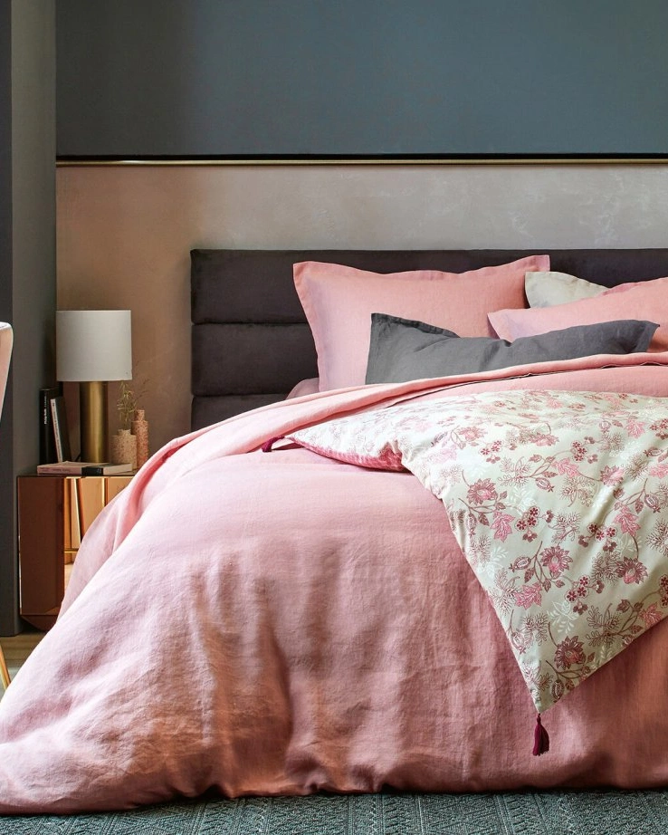 Постельное бельё LUXOR BOIS DE ROSE пододеяльник 200х220 простынь 280х320 наволочка 50х75*2шт