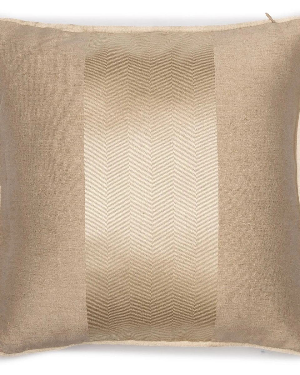 Подушка декоративная Silk Gallery на молнии, 40х40, лен 90% шелк 10%, наполнитель конфорель