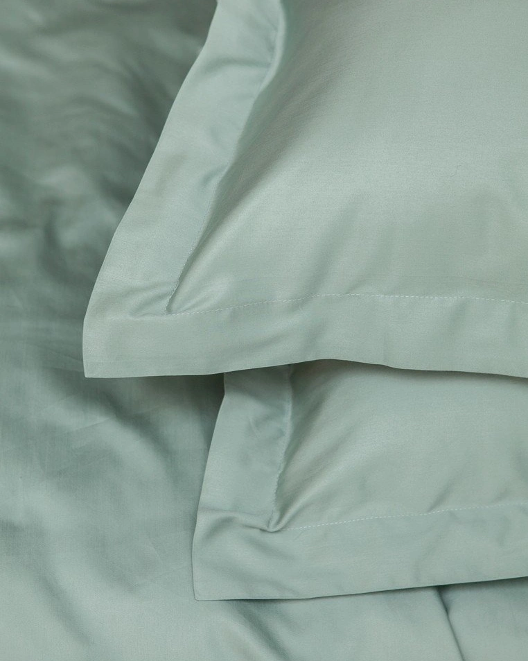 Наволочка с запахом "DAILY BEDDING", сатин, полынь