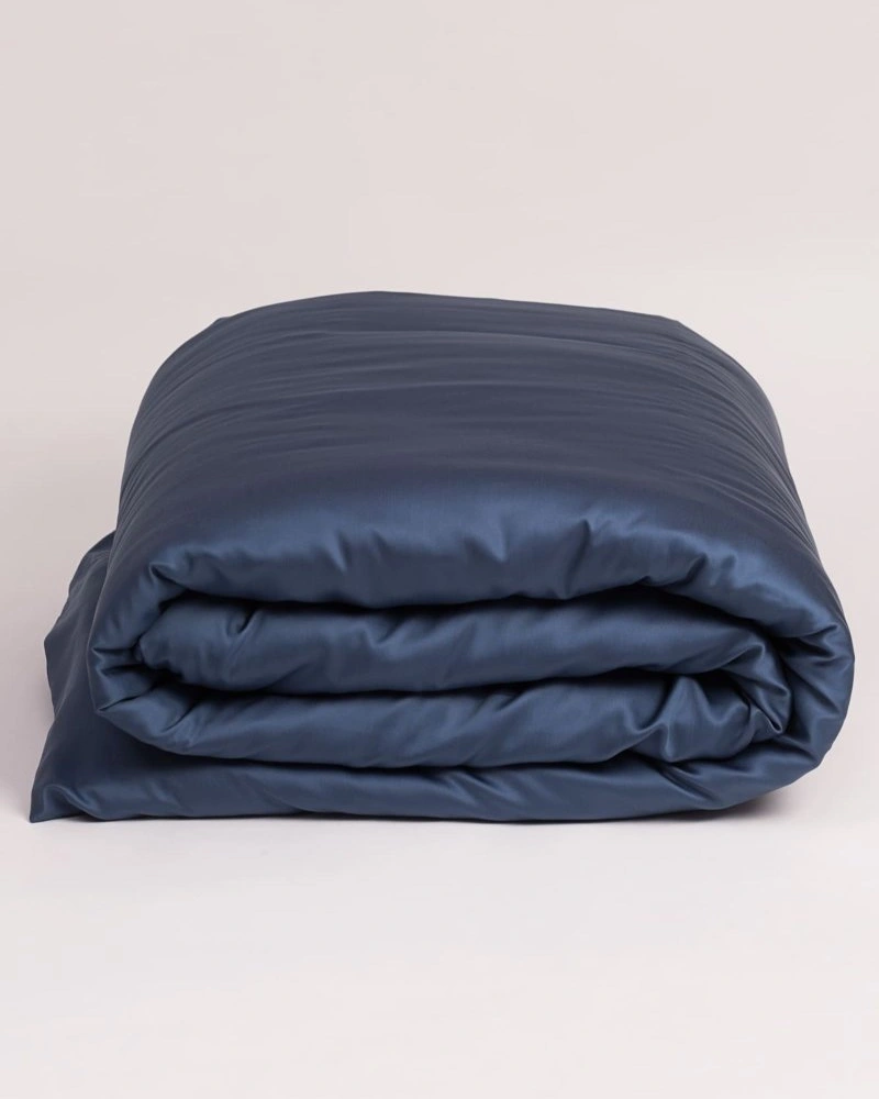 Пододеяльник тенсель БРИЛЛИАНТ синий 200x220, GERMAN GRASS