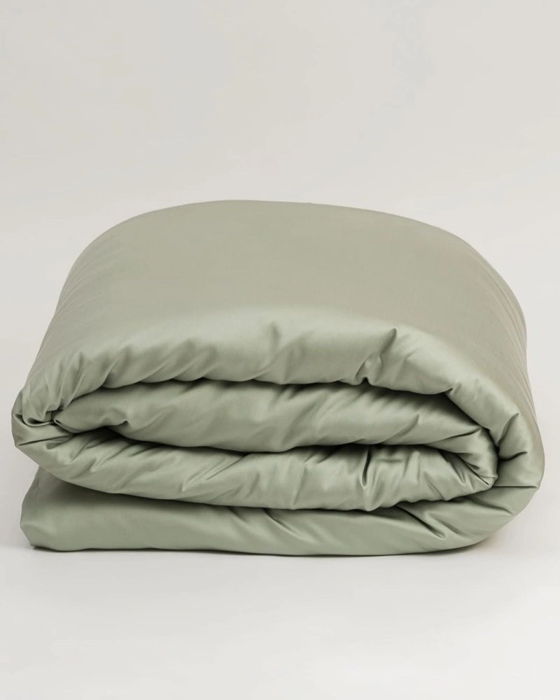 Пододеяльник тенсель БРИЛЛИАНТ оливковый 240x220, GERMAN GRASS