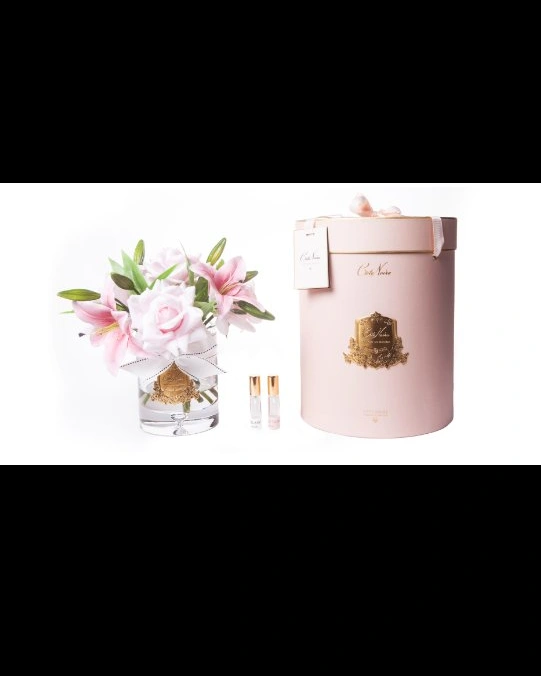 ROSES&LILIES rose Розы и лилии, 2 спрея, ВхШхД 32х26х26 см