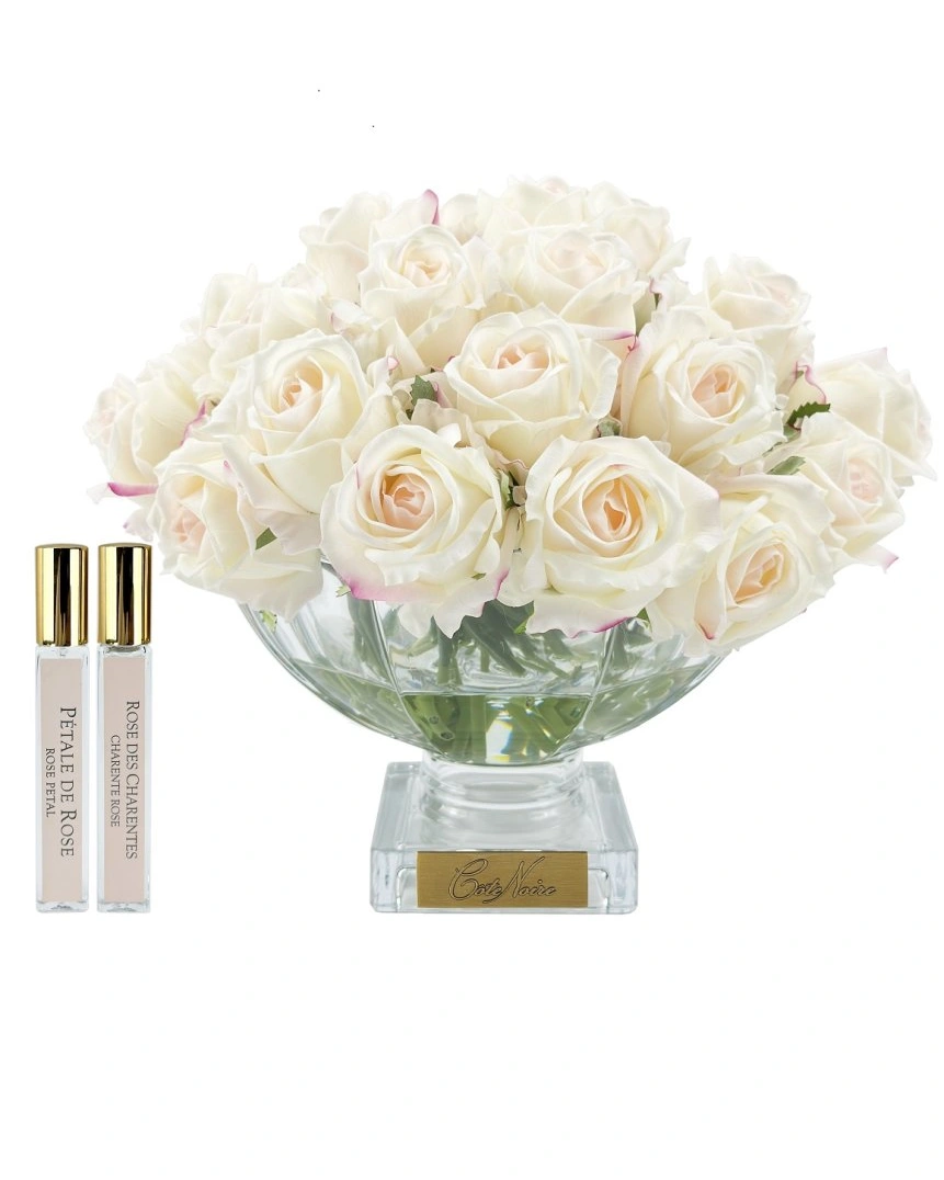CENTERPIECE ROSE BUDS blush gold Букет из бутонов роз, светло-розовый, золотой декор, 2 спрея по 1