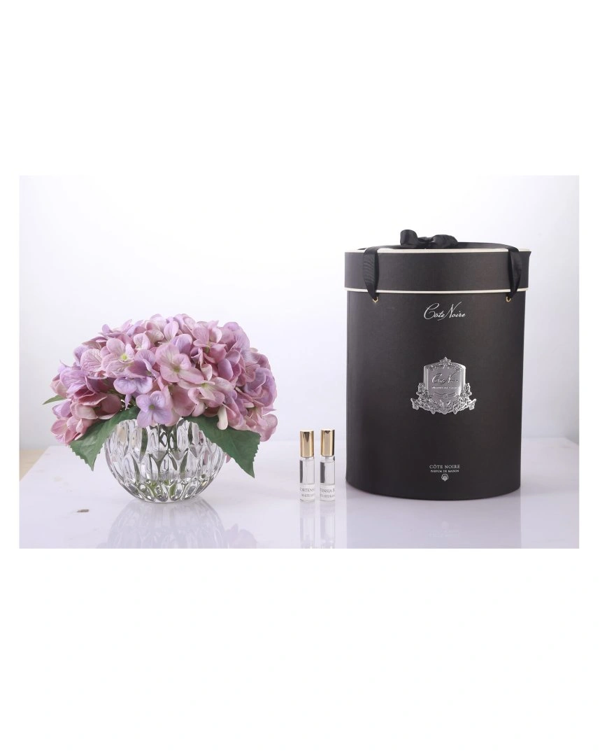 HYDRANGEAS MAUVE Гортензии , сиреневый, 2 спрея, ВхШхД 32х26х26 см