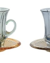 ADA TEA PAIRНабор чайных пар 6шт, хрусталь, H 10