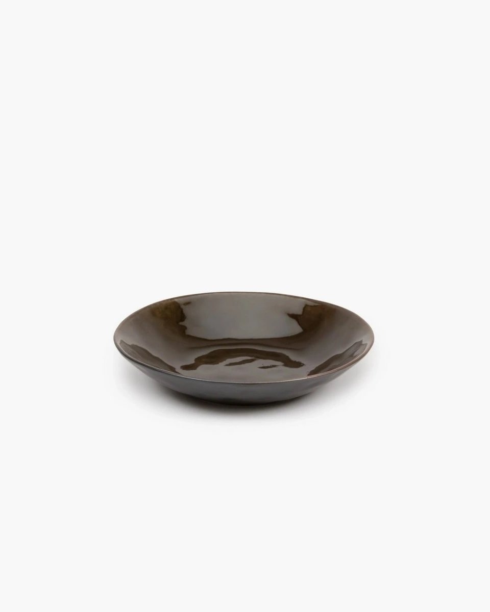 Salad bowl black PureЧаша для салата, черный W 23,5 H 4,5 см, керамика