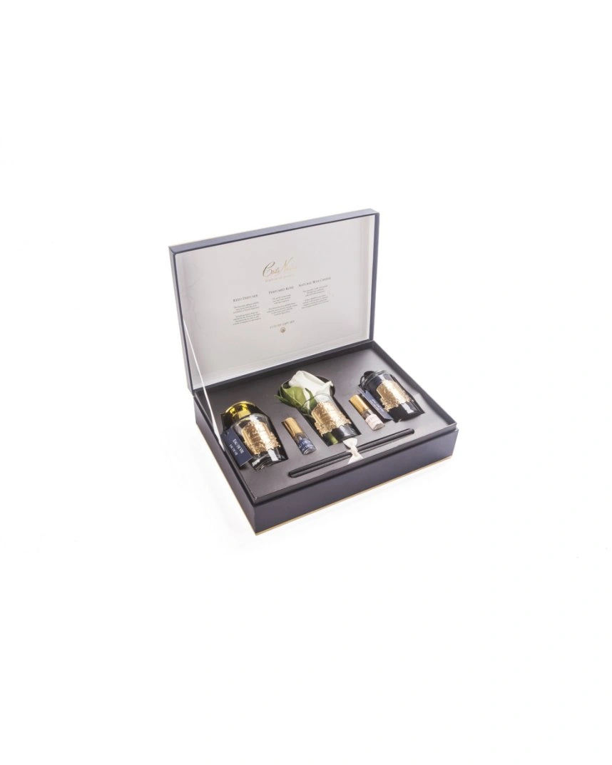 GIFT PACK EAU DE VIE Подарочный набор (диффузор 100мл, бутон розы, 2 спрея по 10 мл, свеча 75гр)