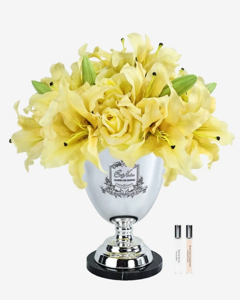 Букет лилии и розы Cote Noire LILIES & ROSES yellow, желтый, 2 спрея по 10мл