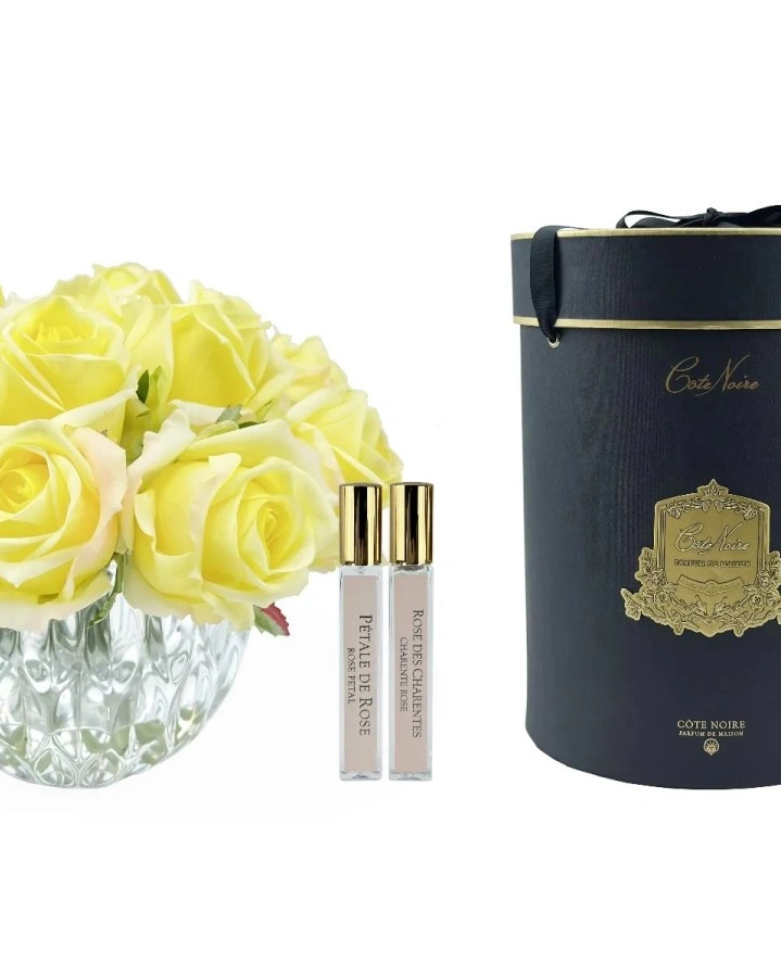 ROSE BUD BOUQUET YELLOW Букет из бутонов роз, желтый, 2 спрея по 10 мл Charente Rose & Rose Petal