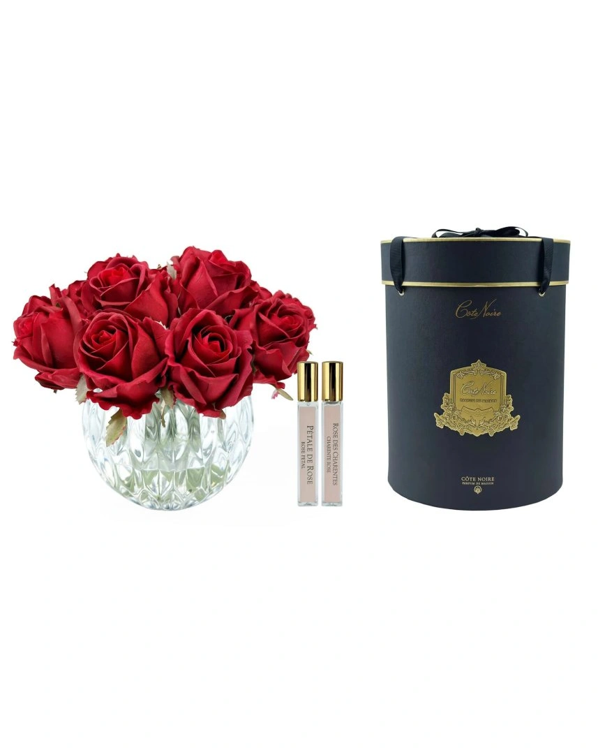 ROSE BUD BOUQUET CARMINE RED Букет из бутонов роз, красный, 2 спрея по 10 мл Charente Rose & Rose P