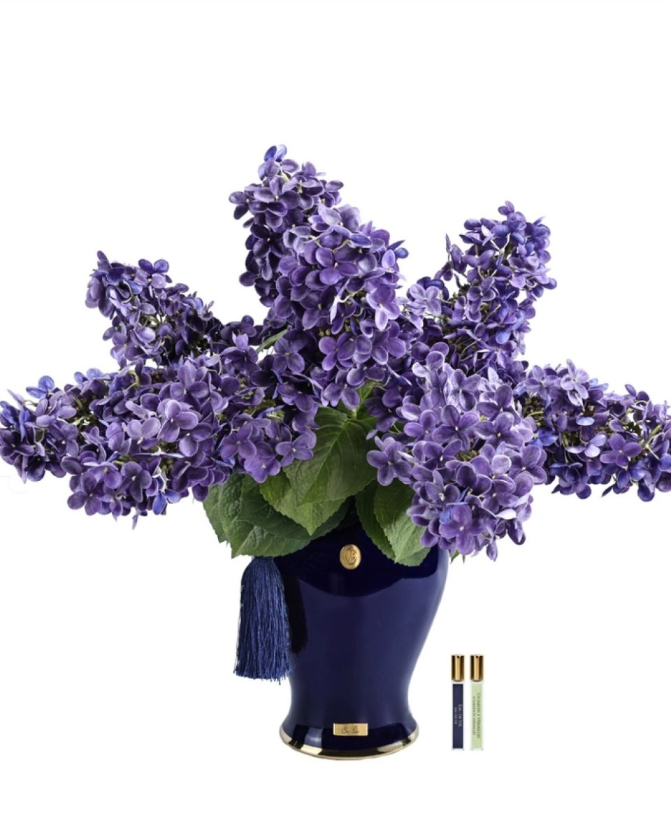 Букет гортензий Cote Noire Indigo hydrangeas Amethyst/Indigo, 2 спрея по 10 мл