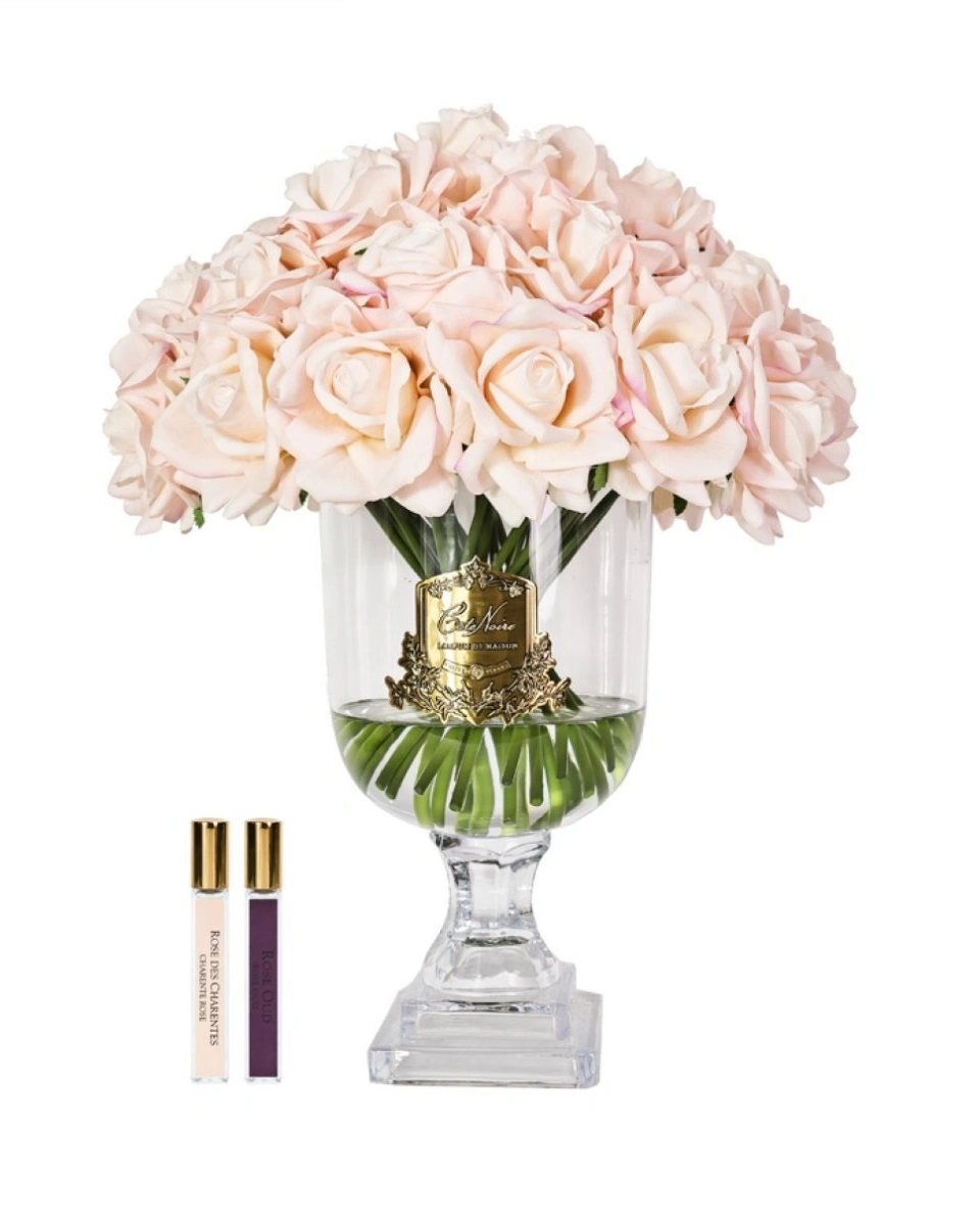Букет роз Cote Noire Versailles bouquet Champagne pink, розовый шампань, 2 спрея по 10 мл, 34 x 34