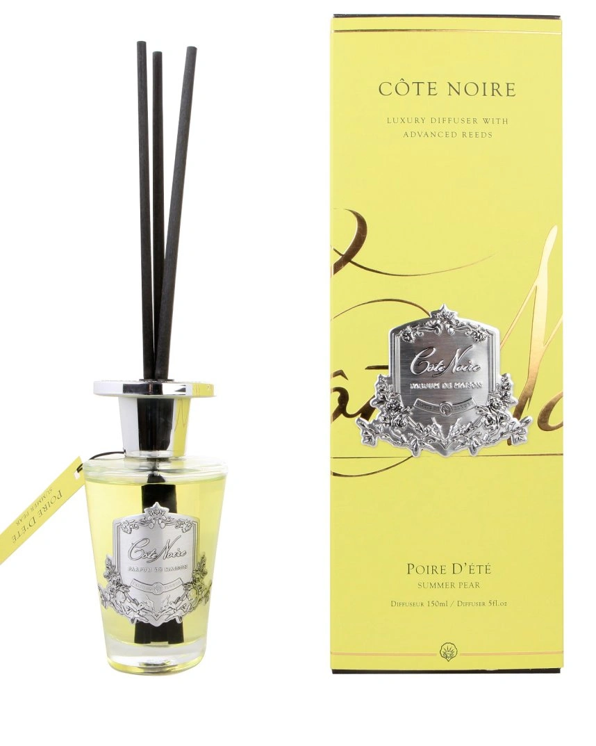 POIRE D'ETE Диффузор, серебряный декор, 150 мл, ВхШхД 30х10,5х10,5 см
