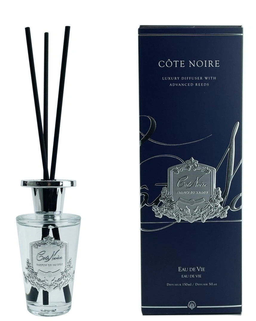 EAU DE VIEДиффузор, серебряный декор, 150 мл, ВхШхД 30х10,5х10,5 см