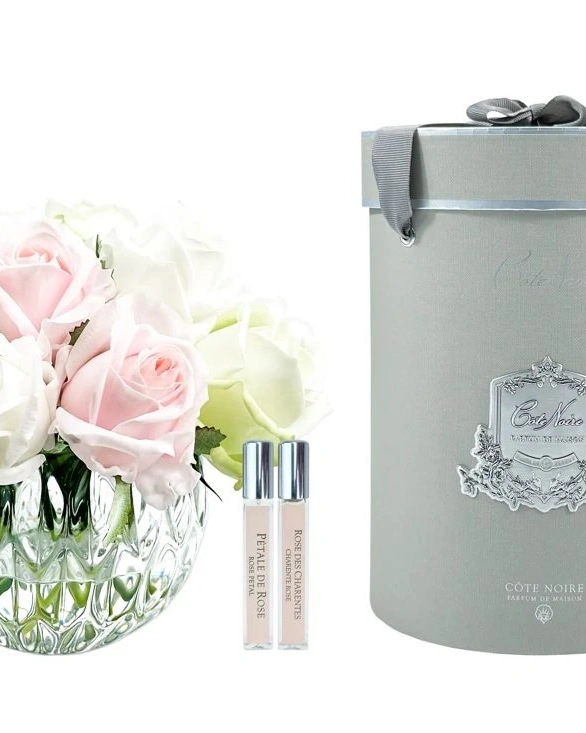 ROSE BUD BOUQUET Букет из бутонов роз, розовый, зеленый и белый, 2 спрея по 10 мл