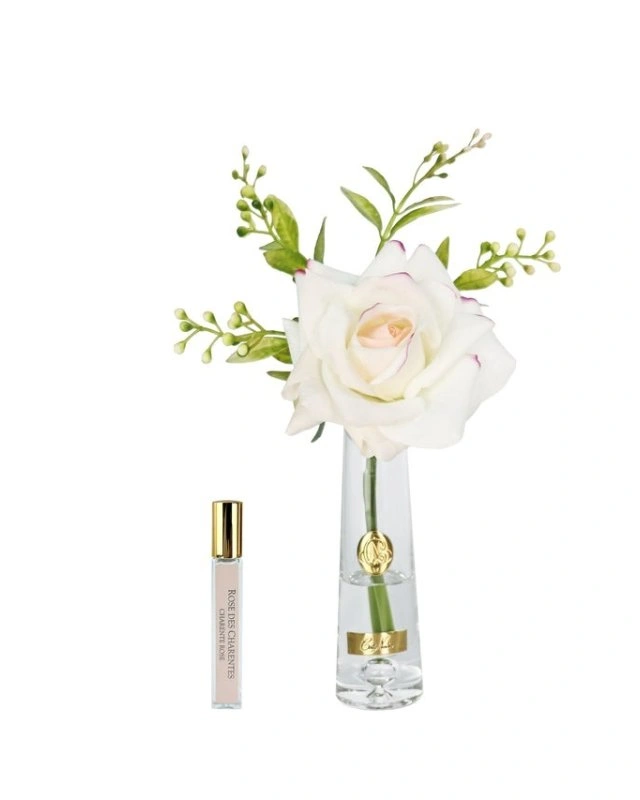 SUMMER ROSE GOLD BLUSHДиффузор роза, белый, золотой декор, спрей 15 мл
