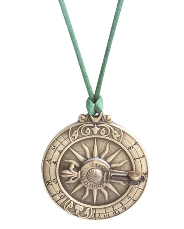 Подвеска солнечные часы Hemisferium Hanging Philip 2nd Sundial диам 4,5 см толщина 4 мм , бронза