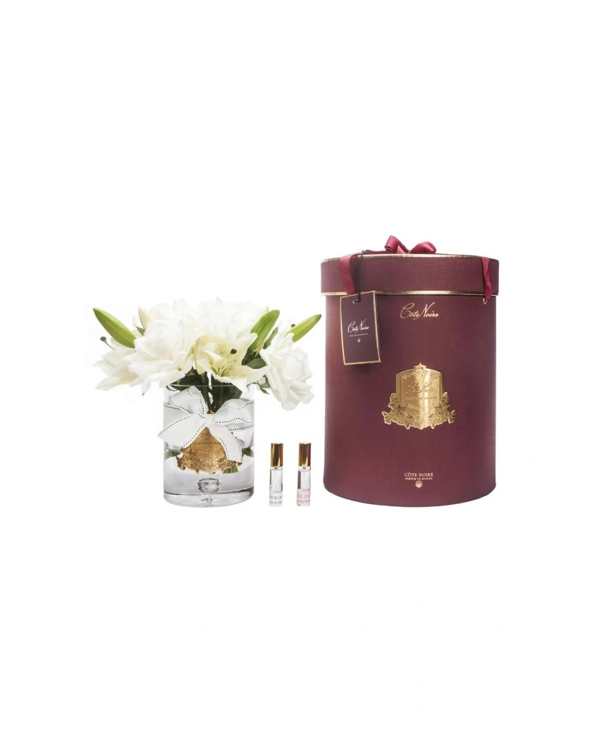 ROSES&LILIES champagne Розы и лилии, цвет шампань, 2 спрея по 10 мл, ВхШхД 32х26х26 см