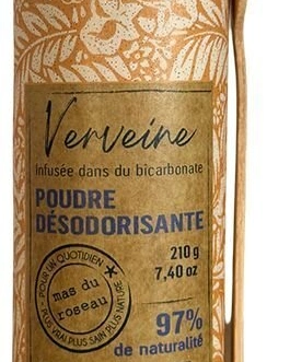 POUDRE VERVEINE Пудра дезодорирующая 210 гр, для мебели, ковров, аромат вербена