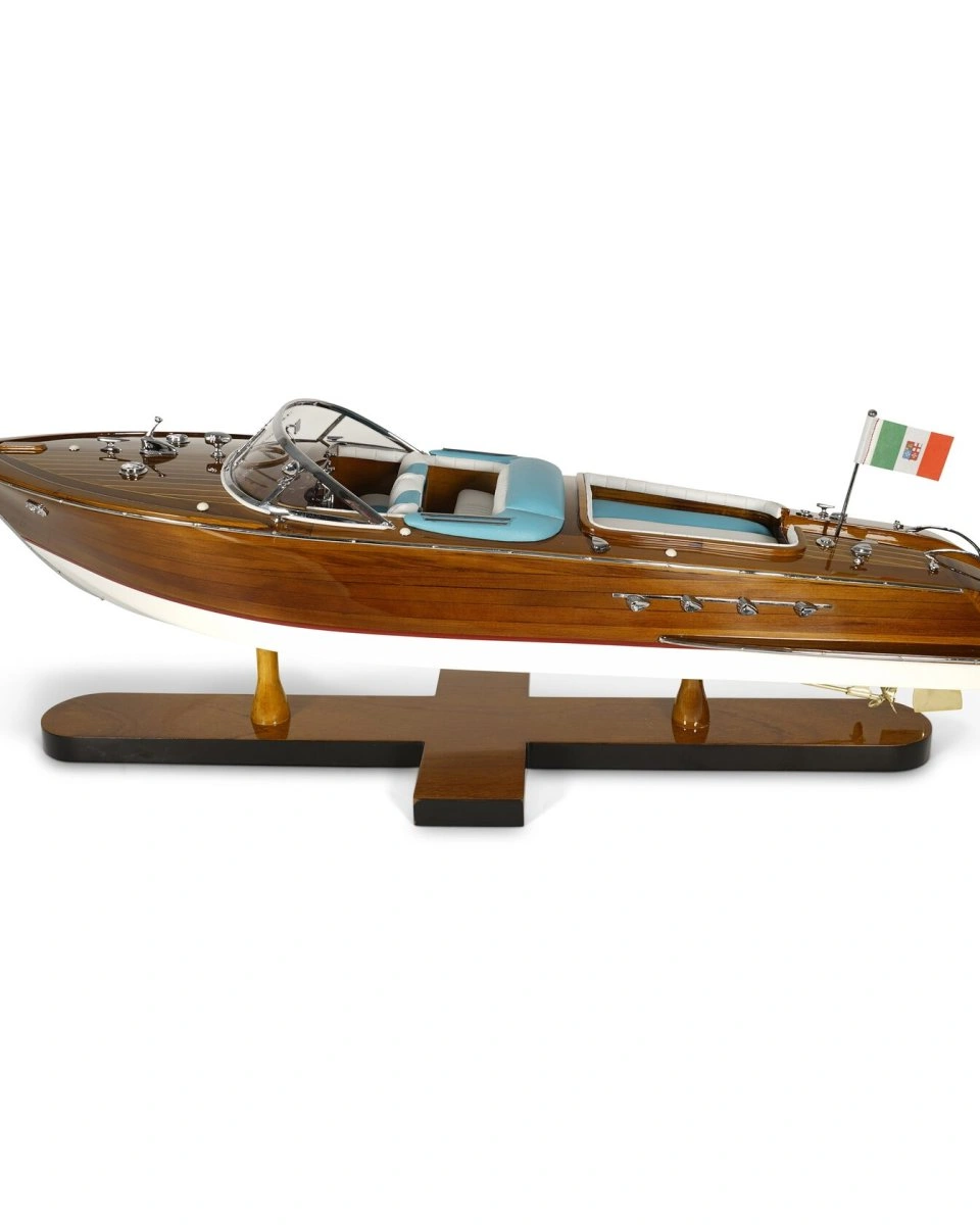 Яхта Aquarama AUTHENTIC MODELS 64х20 Н19 см, дерево