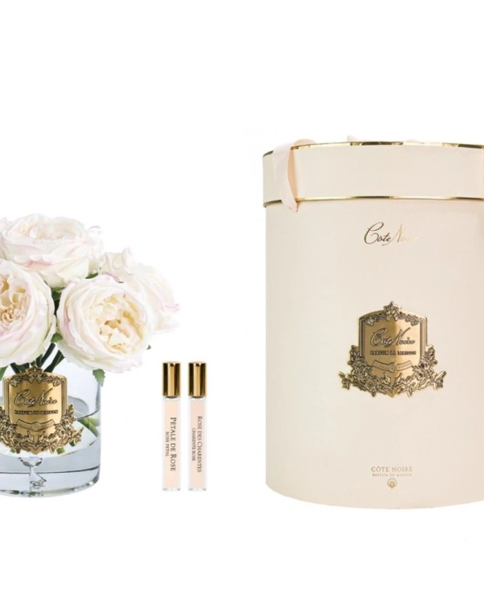 Букет роз Cote Noire Garden rose bouquet Pink blush, бледно-розовый, 2 спрея по 10 мл, 25 x 25 x 26