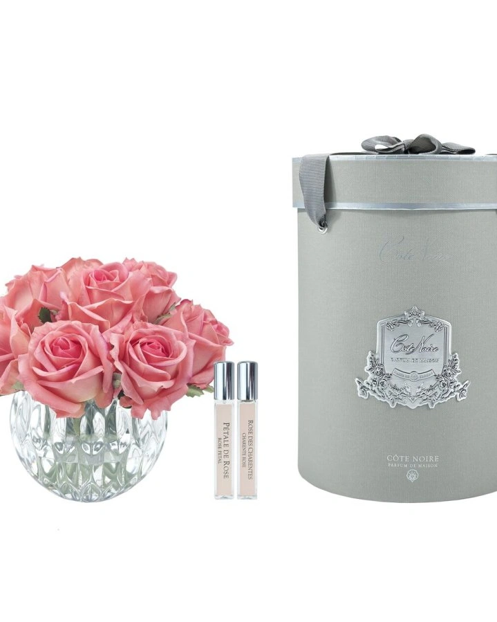 ROSE BUD BOUQUET peach Букет из бутонов роз, коралловый, 2 спрея по 10 мл Charente Rose & Rose Peta