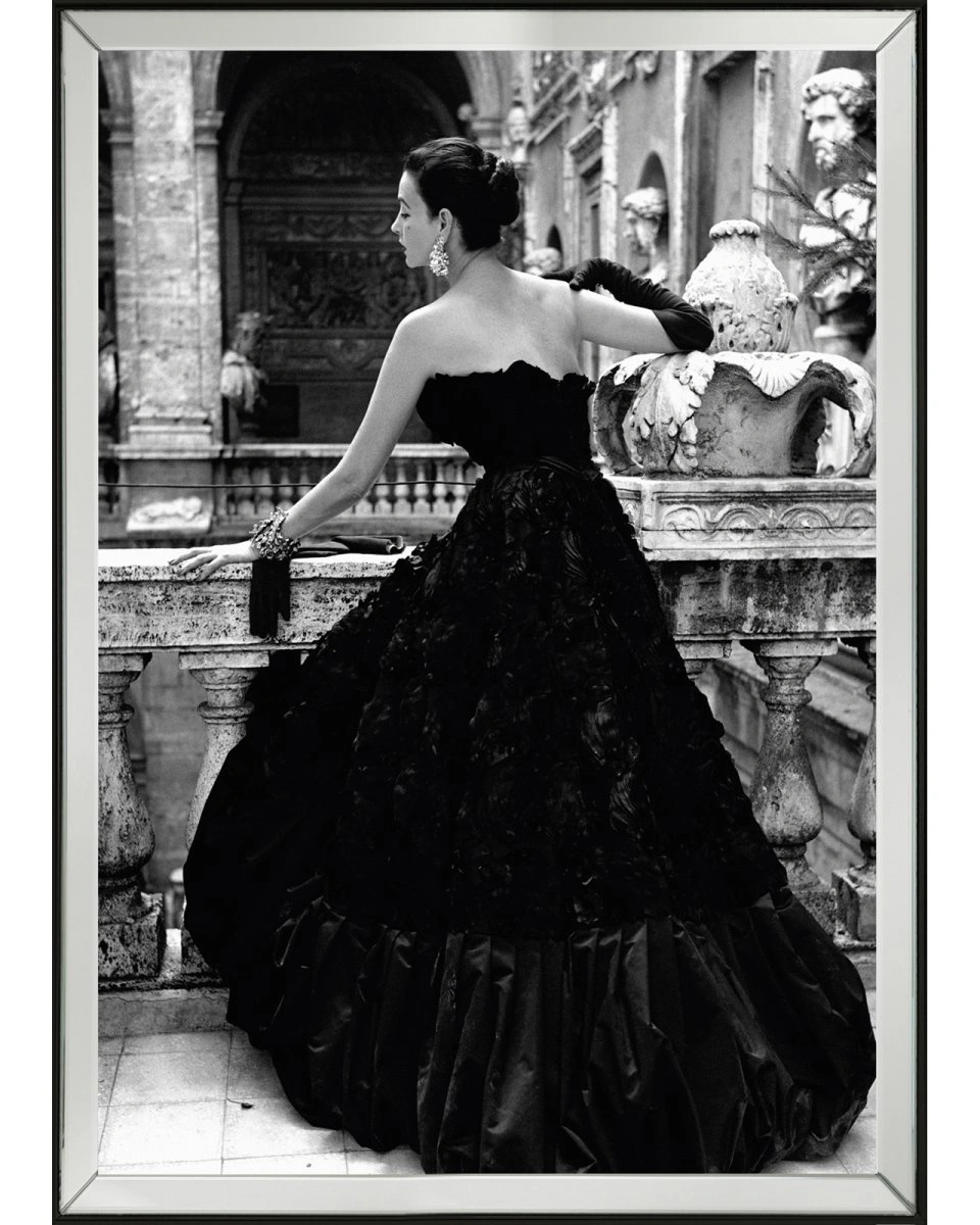 BLACK EVENING DRESSПостер 70х100