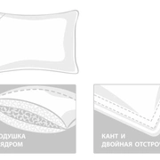 Подушка 3D ALOE VERA GRASS упругая 50x68