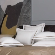 Наволочки с узкой отделкой Alpine Caramel Beige Allure Grass 70х70 (2шт)