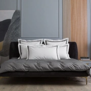 Наволочки с широкой отделкой Alpine Graphite Allure Grass 50х70 (2шт)