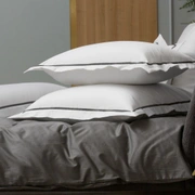 Наволочки с узкой отделкой Alpine Graphite Allure Grass 70х70 (2шт)