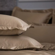 Простыня на резинке Caramel Beige Allure Grass 180х200x40