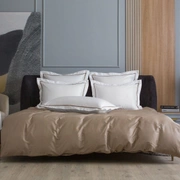 Наволочки с узкой отделкой Alpine Caramel Beige Allure Grass 50х70 (2шт)