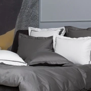 Наволочки с узкой отделкой Alpine Graphite Allure Grass 50х70 (2шт)