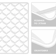 Наматрасник MATTRESS CAMEL WOOL GRASS всесезонный 90х200