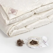 Одеяло из пуха гаги EXCLUSIVE SILK EIDER DOWN всесезонное 240x220
