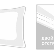 Подушка 4 STARS FAMILIE DOWN средняя 50x68
