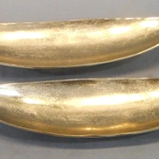 BOAT BOWL Поднос золото 51x15x10cm см алюминий
