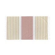 Пляжное полотенце LITTORAL BOIS DE ROSE100х180, хлопок 100%, с оборотной стороны махра, 320 г/м2