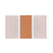 Пляжное полотенце LITTORAL CANNELLE100х180, хлопок 100%, с оборотной стороны махра, 320 г/м2
