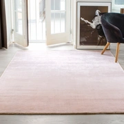 BAMBOO ROSE DUSTКовер 200х300, высота ворса 11-12 мм, 4 кг/м2, ручная работа, цвет пудрово-розовый