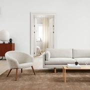 EARTH BAMBOO CASHMEREКовер 200х300, высота ворса 11-12 мм, 3,75 кг/м2 ручная работа, цвет бежевый