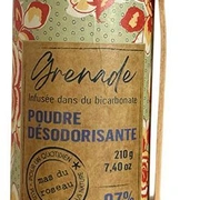 POUDRE GRENADE Пудра дезодорирующая 210 гр, для мебели, ковров, аромат grenade