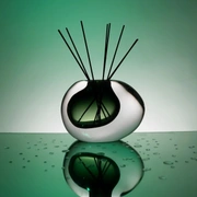Диффузор LUNARE VERDANT, зеленый, 21x15 h14 см, 250мл, стекло, ручная работа, аромат Alchemy