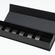NAPKIN HOLDERS BLACKНабор держателей для салфеток 6 шт, цвет черный, сталь 18/10 (цена за набор)