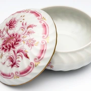 CRISTELL A/009 ANEMONEШкатулка диам 10 , лиможский фарфор